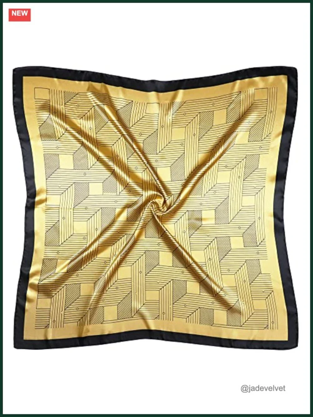 Satin Head Scarf for Women Silk Feel 35x35 Hair Wrap Bandana Sleep Neck Scarf